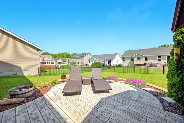 491 Cypress Creek Ln, Imperial, MO 63052 - wooden terrace with a residential view