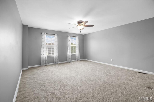 137 Countryshire Dr, Lake St Louis, MO 63367 - carpeted empty room featuring ceiling fan and baseboards