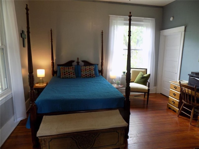 339 E Reynolds St E, Ironton, MO 63650 - bedroom with dark wood finished floors