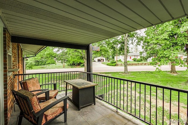 10077 N Bunker Hill Dr Unit F, Mehlville, MO 63123 - view of balcony