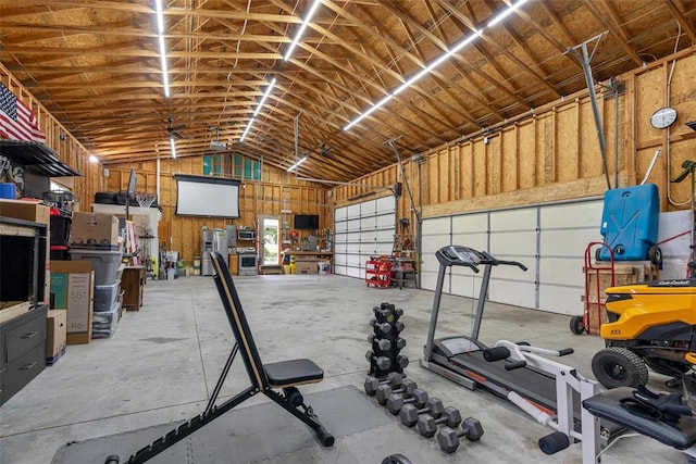 12930 Mohawk Dr, De Soto, MO 63020 - view of garage