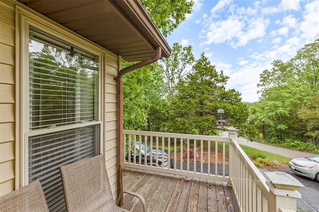 1767 Rue Andre, Bonne Terre, MO 63628 - view of wooden terrace