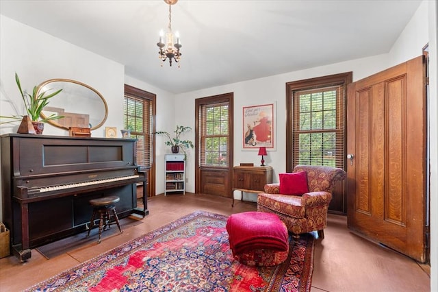 100 W Alton St, Marine, IL 62061 - living area with a chandelier