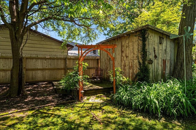 100 W Alton St, Marine, IL 62061 - view of yard