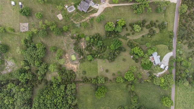 aerial view of property's location