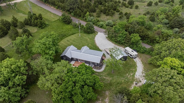 aerial view of property and surrounding area