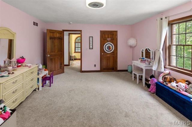 7 Tall Oaks Dr, Troy, IL 62294 - recreation room featuring light carpet and baseboards