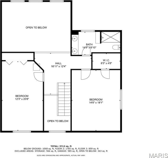 7 Tall Oaks Dr, Troy, IL 62294 - view of property floor plan