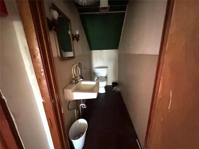 201 E 2nd N St, Mount Olive, IL 62069 - bathroom featuring a sink and toilet