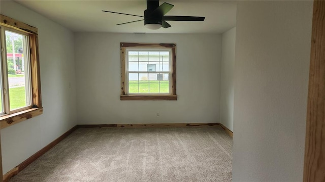 229 S Main St, Licking, MO 65542 - empty room featuring healthy amount of natural light, carpet, and baseboards