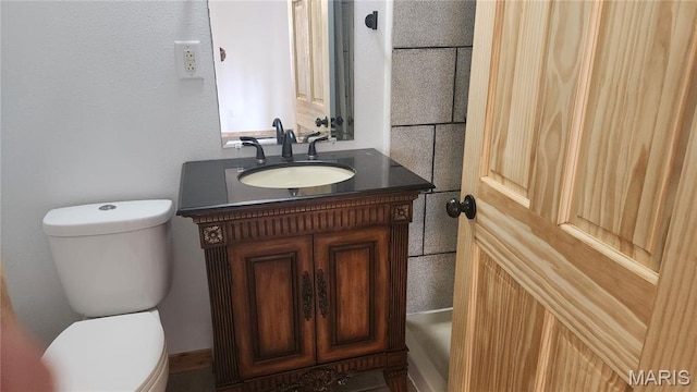 229 S Main St, Licking, MO 65542 - bathroom featuring toilet and vanity