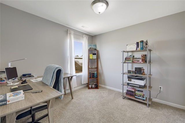 1051 Timber Creek Ln, Imperial, MO 63052 - carpeted home office featuring baseboards