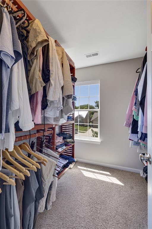 1051 Timber Creek Ln, Imperial, MO 63052 - spacious closet with carpet