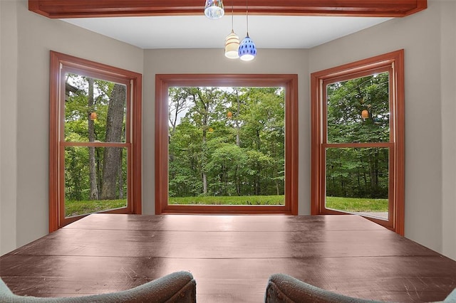 19072 Bear Trail Rd, Glencoe, MO 63038 - dining area with healthy amount of natural light