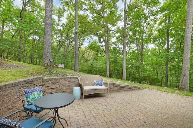 19072 Bear Trail Rd, Glencoe, MO 63038 - view of patio / terrace
