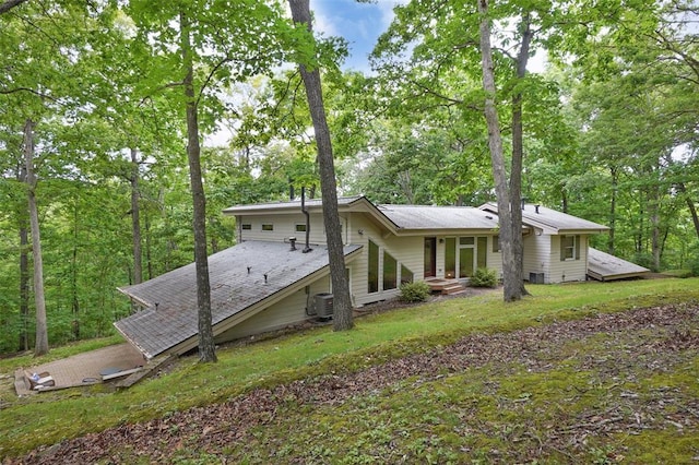 19072 Bear Trail Rd, Glencoe, MO 63038 - rear view of property featuring cooling unit