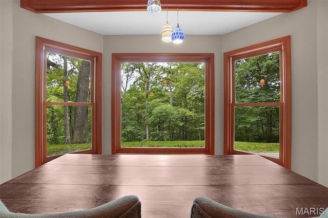 19072 Bear Trail Rd, Glencoe, MO 63038 - dining area with healthy amount of natural light