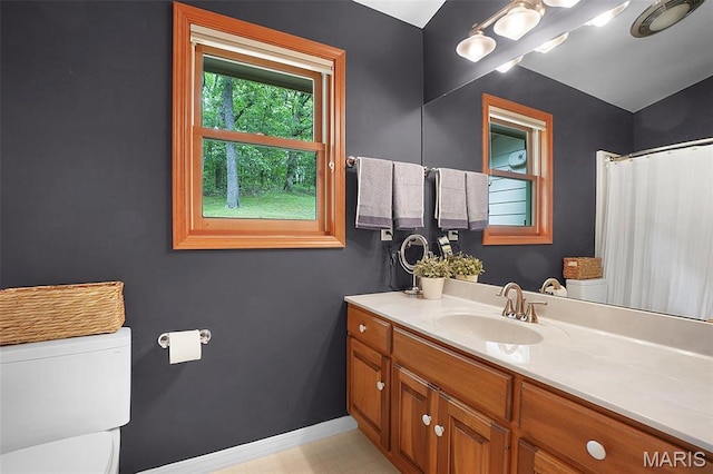 19072 Bear Trail Rd, Glencoe, MO 63038 - full bath featuring vanity and a shower with curtain