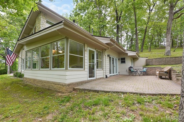 19072 Bear Trail Rd, Glencoe, MO 63038 - rear view of house featuring a patio area