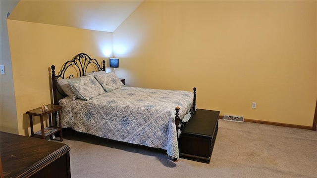 189 County Road 657, Cape Girardeau, MO 63701 - bedroom featuring vaulted ceiling, carpet flooring, and baseboards