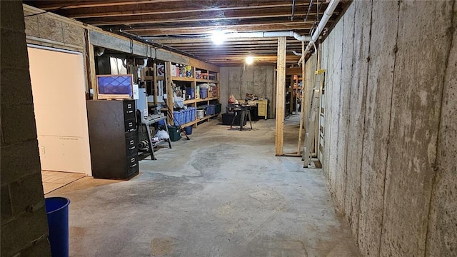 189 County Road 657, Cape Girardeau, MO 63701 - view of unfinished basement