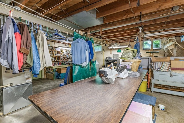 717 W Clement St, De Soto, MO 63020 - basement featuring plenty of natural light