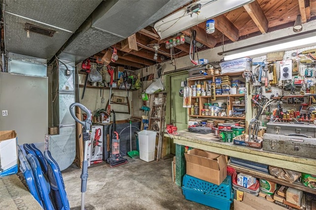 717 W Clement St, De Soto, MO 63020 - view of unfinished below grade area