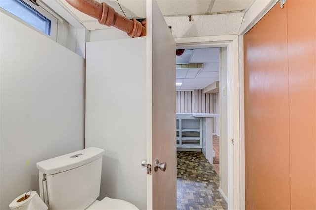 bathroom with toilet