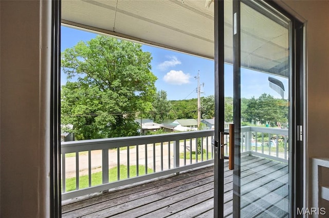 8544 Lake Dr, Cedar Hill, MO 63016 - view of wooden deck