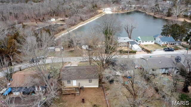 8544 Lake Dr, Cedar Hill, MO 63016 - drone / aerial view of a large body of water