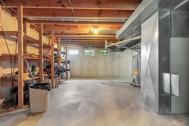 140 Glen Forest Dr, Troy, MO 63379 - below grade area with gas water heater and heating unit