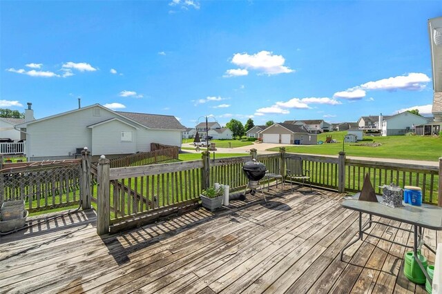 140 Glen Forest Dr, Troy, MO 63379 - deck featuring a residential view