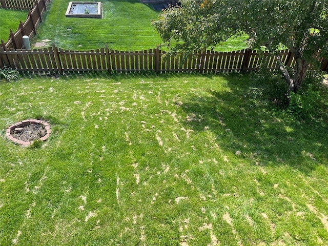 3060 Laurel Village Cir, Saint Peters, MO 63376 - view of yard with an outdoor fire pit