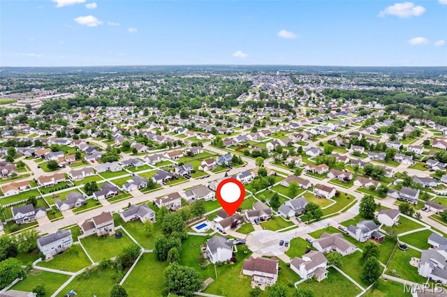 8 Baron Ridge Ct, Ofallon, MO 63366 - aerial view of property and surrounding area