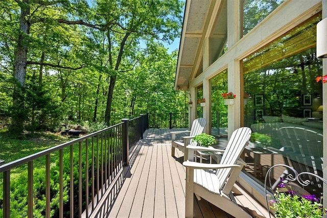 view of deck