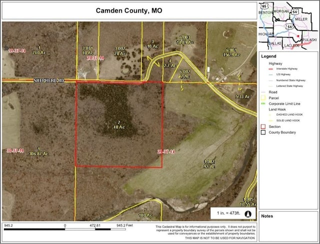 TBD Shepherd, Richland MO, 65556 land for sale