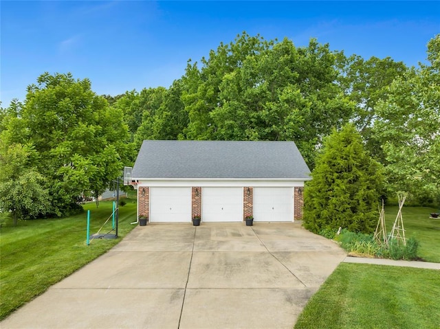 214 Townview Ct, Wentzville, MO 63385 - view of detached garage