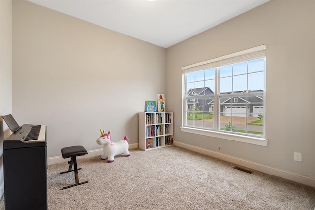 207 Still Creek Dr, Lake St Louis, MO 63367 - game room with carpet flooring and baseboards