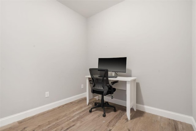 207 Still Creek Dr, Lake St Louis, MO 63367 - home office with light wood finished floors and baseboards