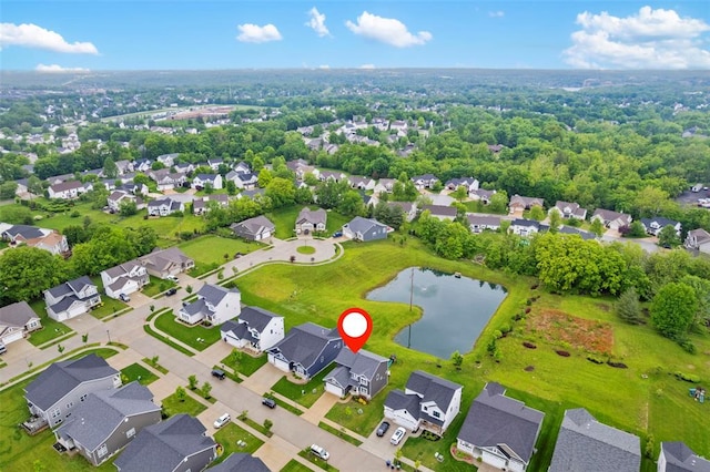 207 Still Creek Dr, Lake St Louis, MO 63367 - aerial perspective of suburban area with a nearby body of water