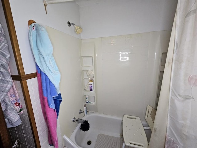 view of full bath