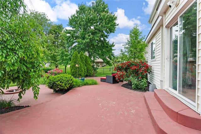 172 Snake River Dr, Dardenne Prairie, MO 63368 - view of patio / terrace featuring a fenced backyard