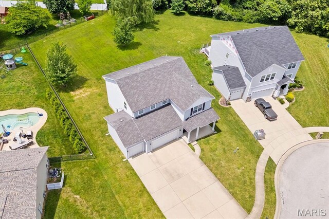 508 Frost Ct, Ofallon, IL 62269 - drone / aerial view