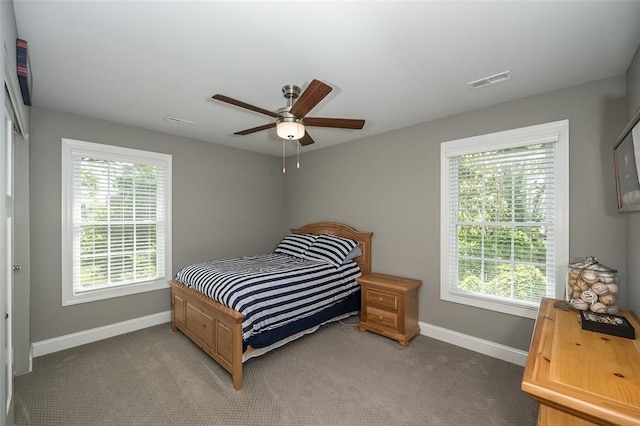 1026 Barry Ct, Kirkwood, MO 63122 - bedroom featuring baseboards, multiple windows, and light carpet