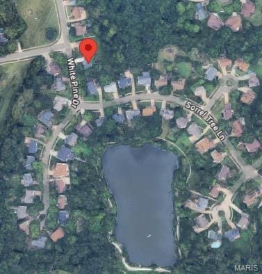 5810 White Pine Dr, Saint Louis, MO 63129 - map of property location
