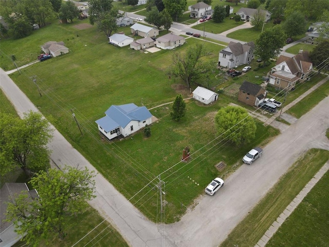517 N 4th St, La Grange, MO 63448 - aerial perspective of suburban area