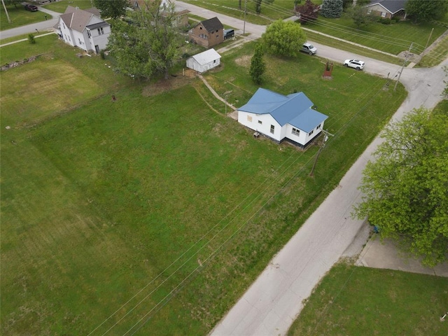 517 N 4th St, La Grange, MO 63448 - aerial view of property and surrounding area