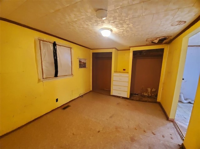 517 N 4th St, La Grange, MO 63448 - unfurnished bedroom with crown molding