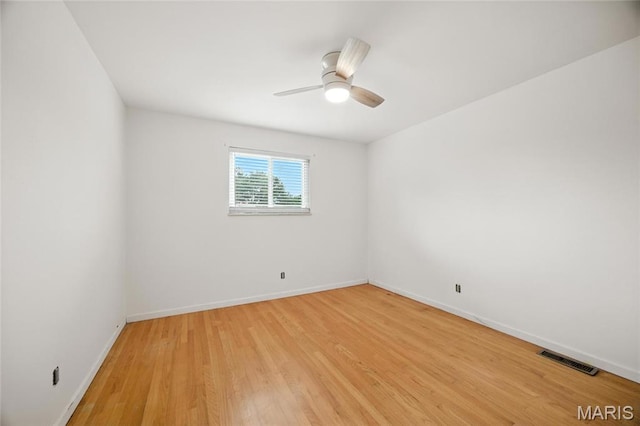 2649 Georgia Dr, Arnold, MO 63010 - unfurnished room with light wood-style floors and ceiling fan