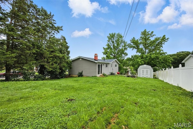 2649 Georgia Dr, Arnold, MO 63010 - view of yard with a storage shed